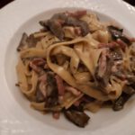 Tagliatelle con funghi porcini  – Tagliatelle with porcini mushrooms