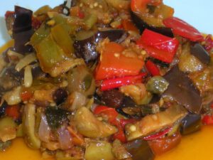 Caponata Siciliana (Sicilian Eggplant Antipasto) [Vegan, Gluten