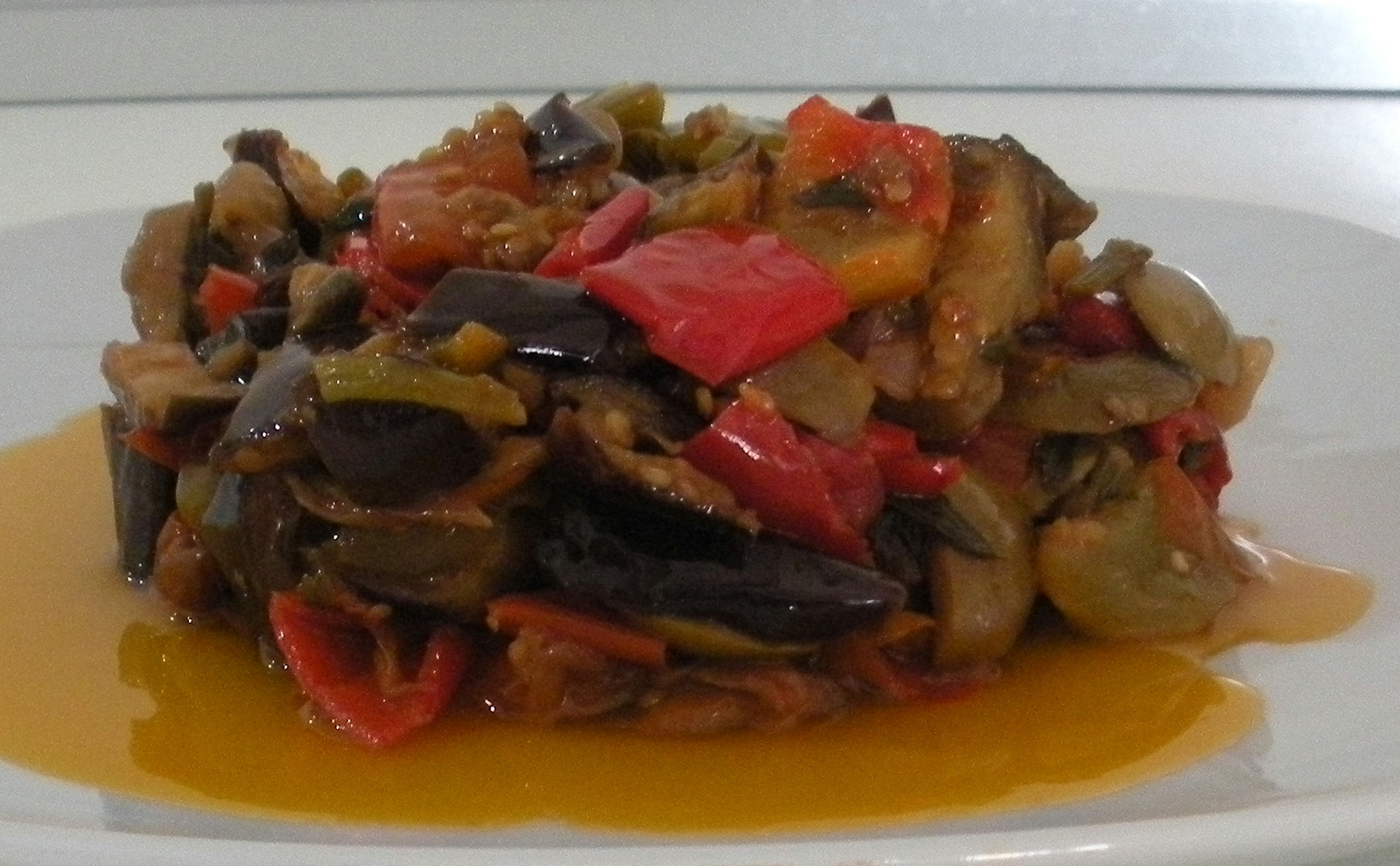 Caponata Siciliana (Sicilian Eggplant Antipasto) [Vegan, Gluten