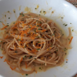 Spaghetti agli agrumi.