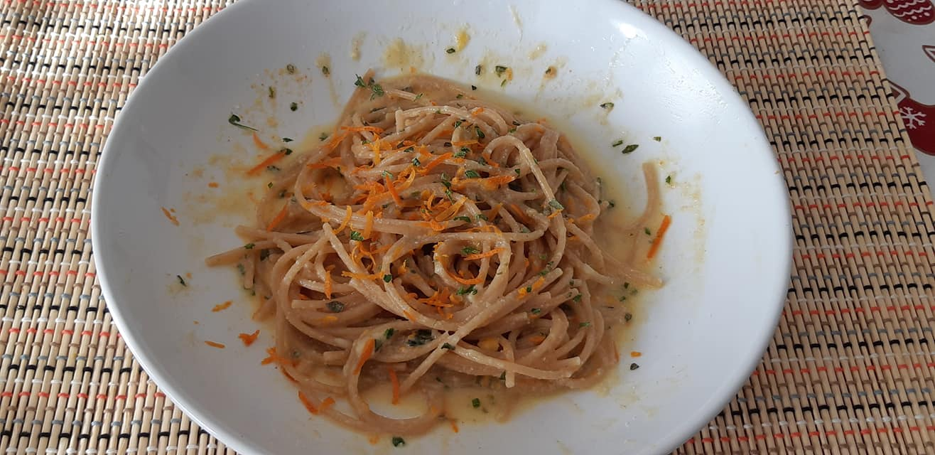 Spaghetti agli agrumi. – Italian Kitchen Club