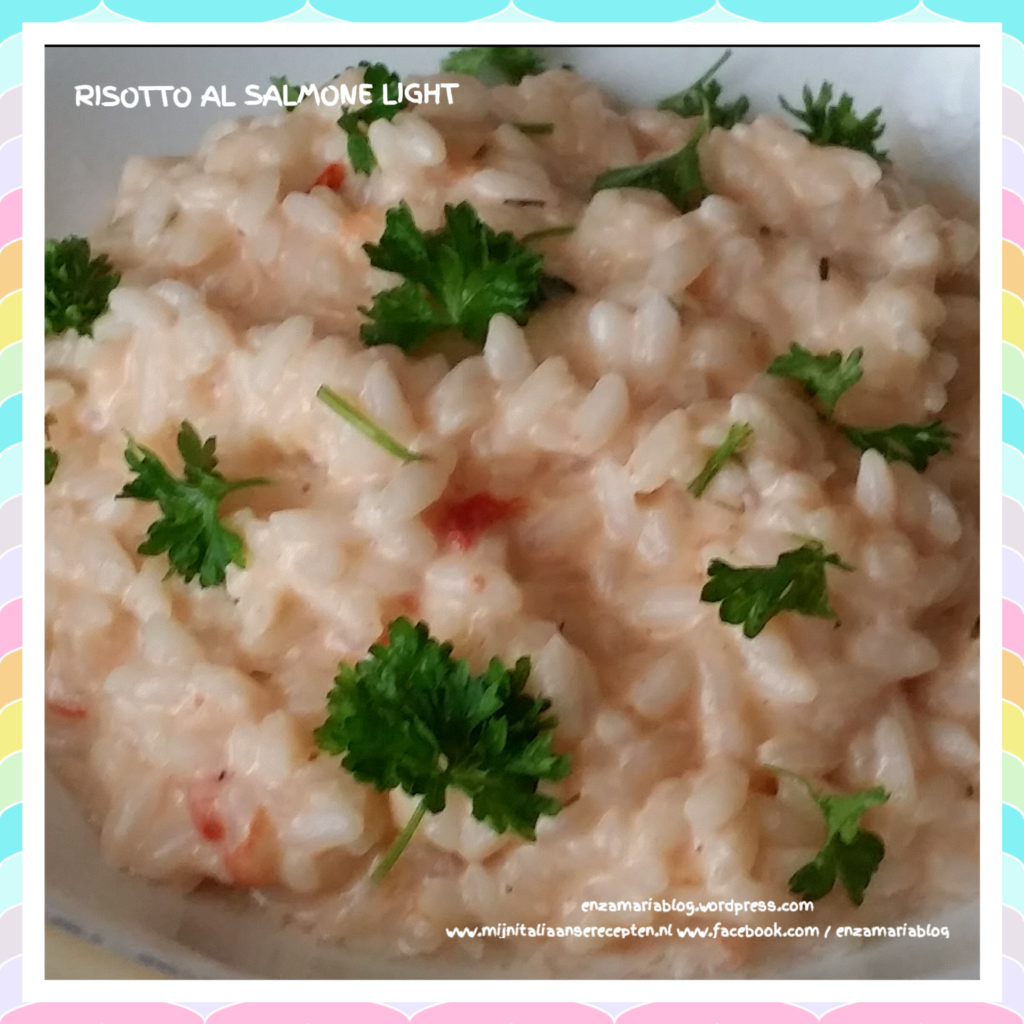 Risotto al salmone light Italian Kitchen Club